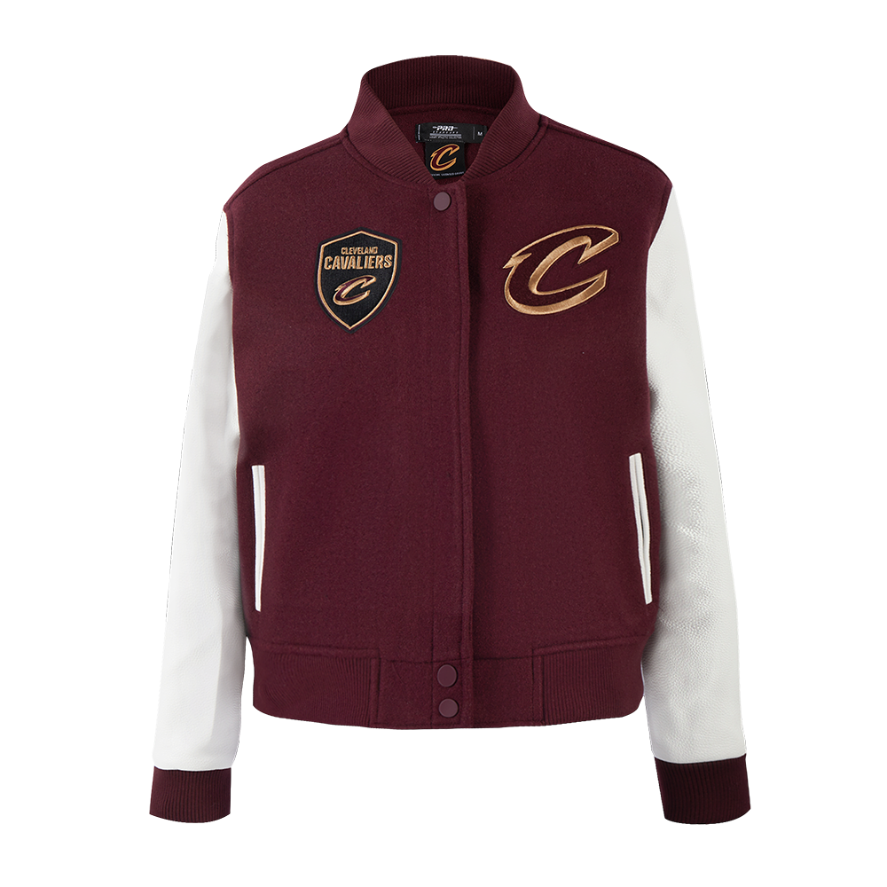 CHAMARRA UNIVERSITARIA NBA CLEVELAND CAVALIERS CLASSIC CHENILLE PARA MUJER