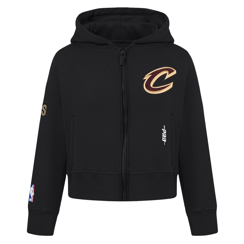 SUDADERA CON CIERRE NBA CLEVELAND CAVALIERS CLASSIC ESSENTIALS PARA BEBÉ NIÑA