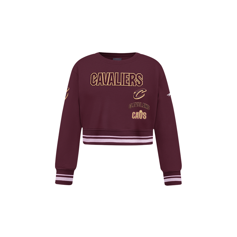 SUDADERA DE CUELLO REDONDO NBA CLEVELAND CAVALIERS RETRO CLASSICS PARA BEBÉ NIÑA