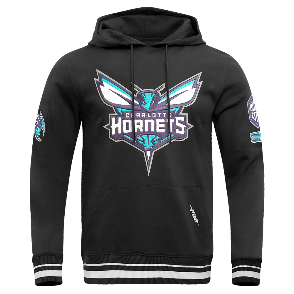 SUDADERA CON GORRO NBA CHARLOTTE HORNETS RETRO CLASSICS