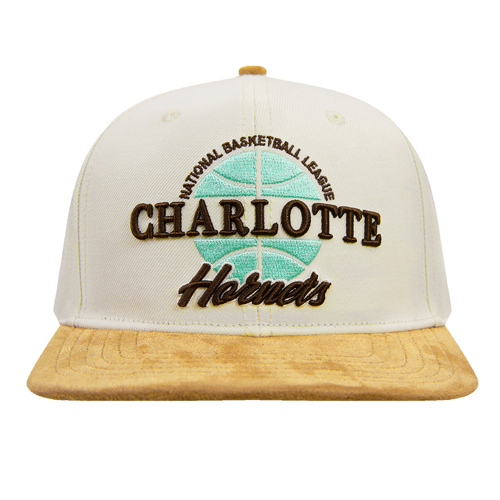 GORRA STRAPBACK NBA CHARLOTTE HORNETS BUTTER SUEDE
