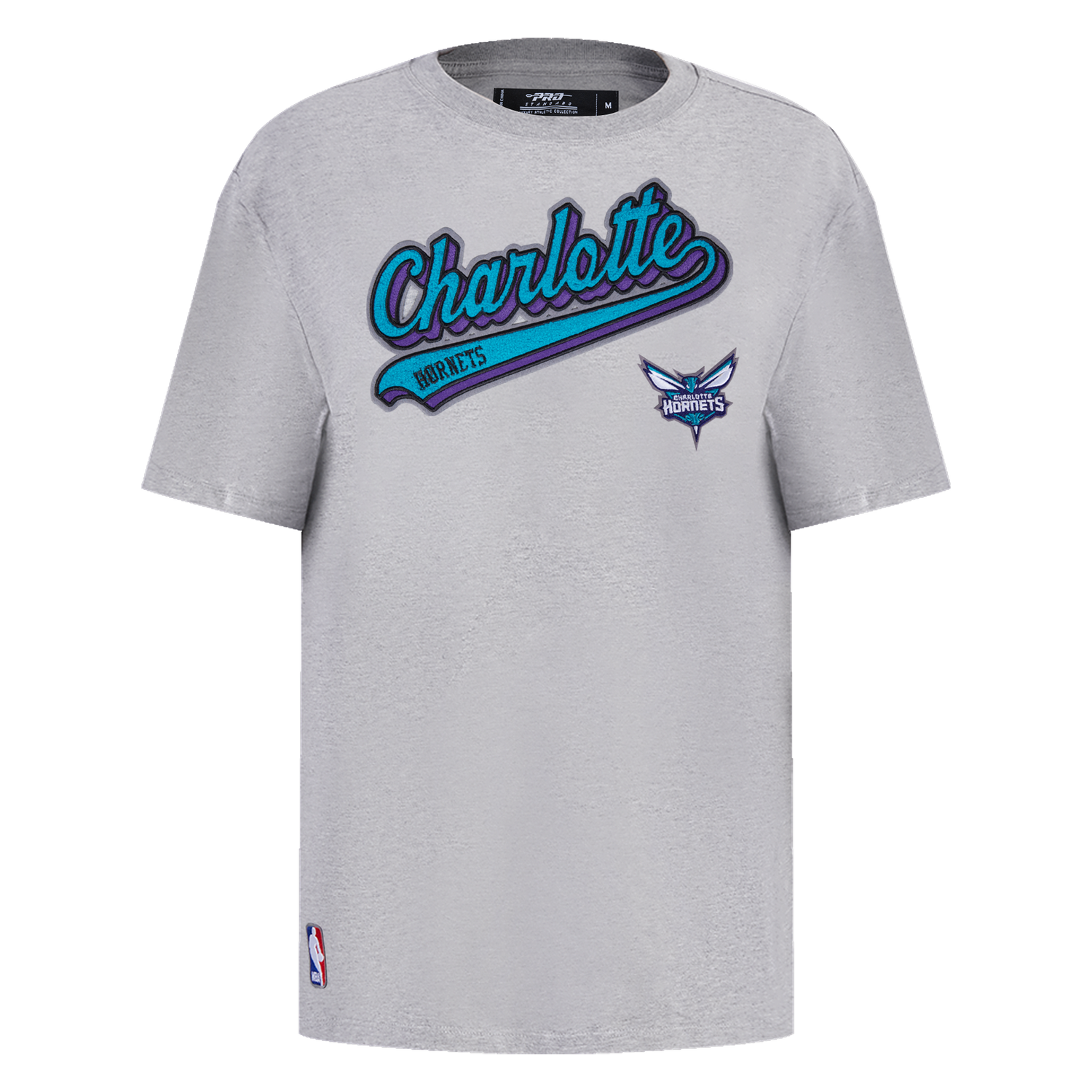 PLAYERA BOYFRIEND NBA CHARLOTTE HORNETS SCRIPT TAIL PARA MUJER