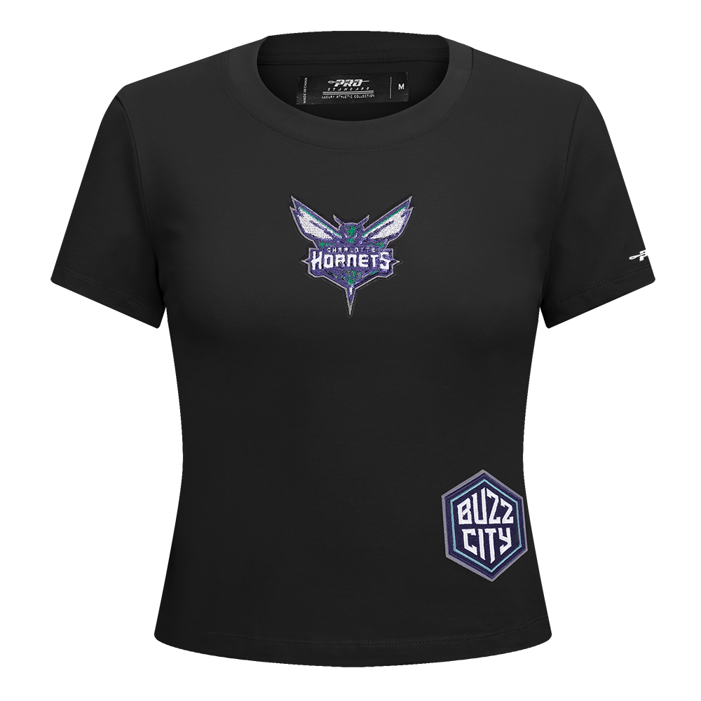 PLAYERA NBA CHARLOTTE HORNETS GAME DAY CLASSICS PARA MUJER