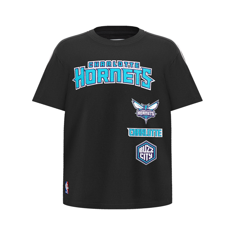 PLAYERA NBA CHARLOTTE HORNETS RETRO CLASSICS PARA NIÑO JUNIOR