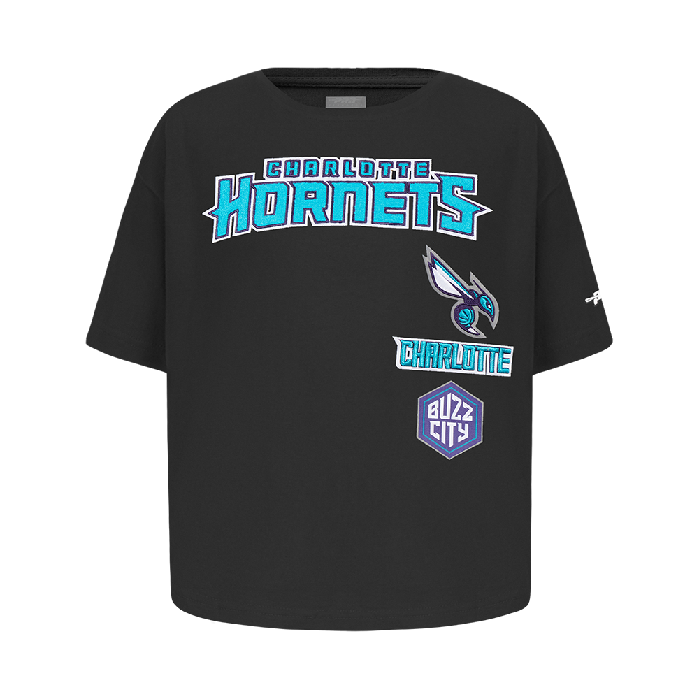PLAYERA NBA CHARLOTTE HORNETS RETRO CLASSICS PARA NIÑA JUNIOR