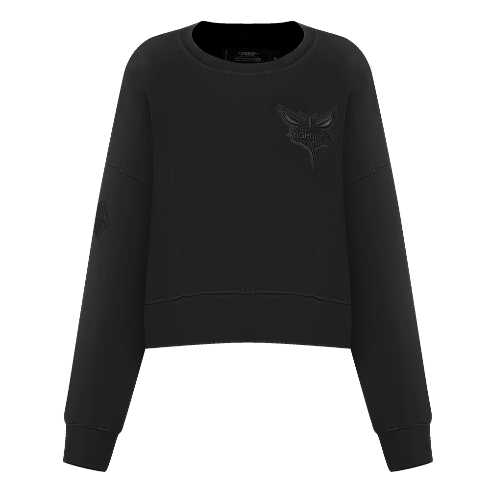 SUDADERA DE CUELLO REDONDO NBA CHARLOTTE HORNETS NEUTRAL PARA MUJER