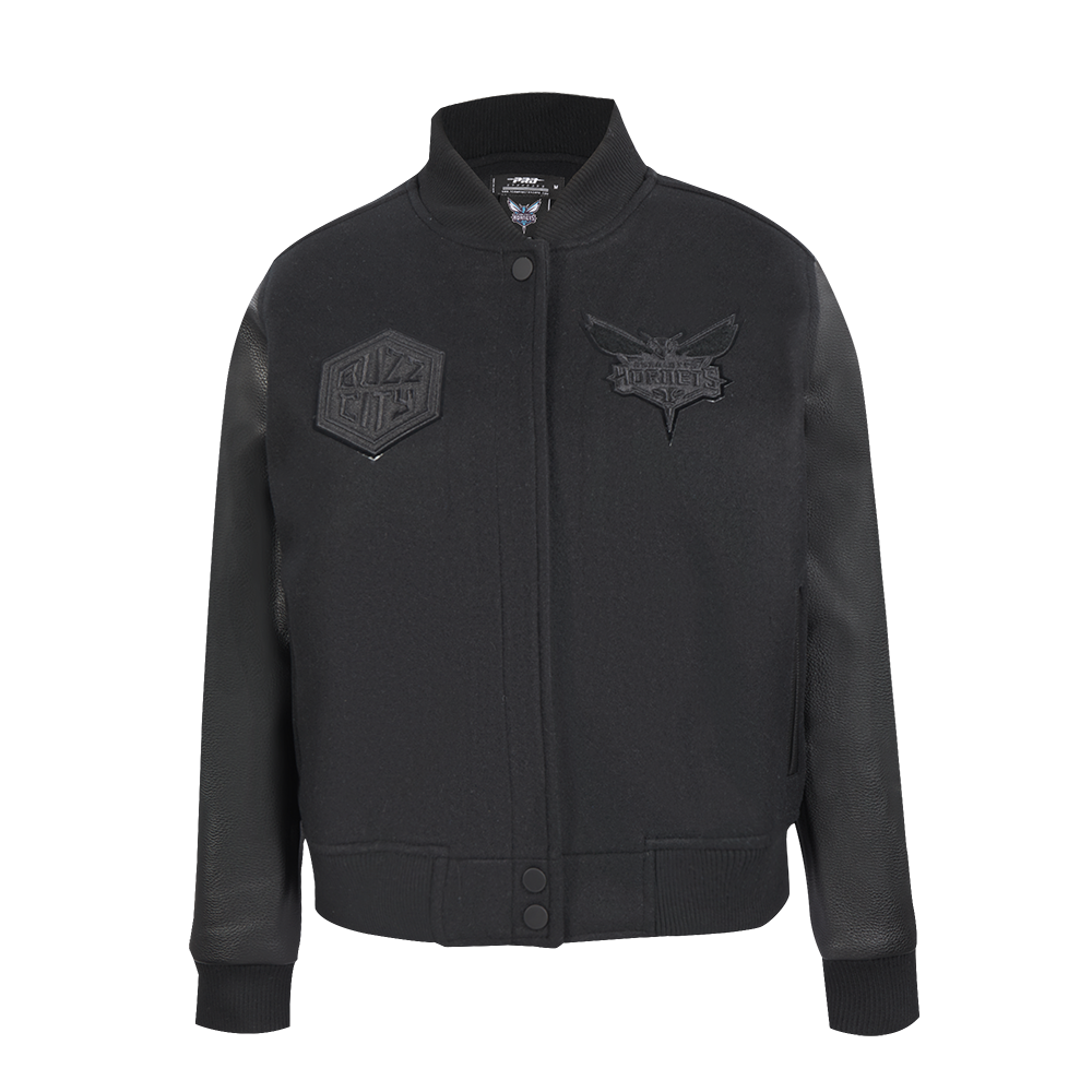 CHAMARRA UNIVERSITARIA NBA CHARLOTTE HORNETS CLASSIC 3BK PARA MUJER