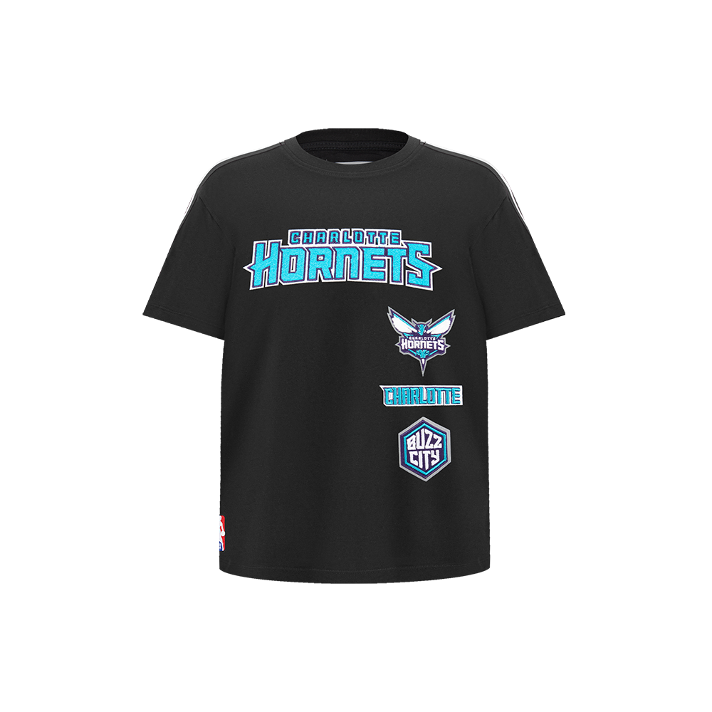 PLAYERA NBA CHARLOTTE HORNETS RETRO CLASSICS PARA NIÑO
