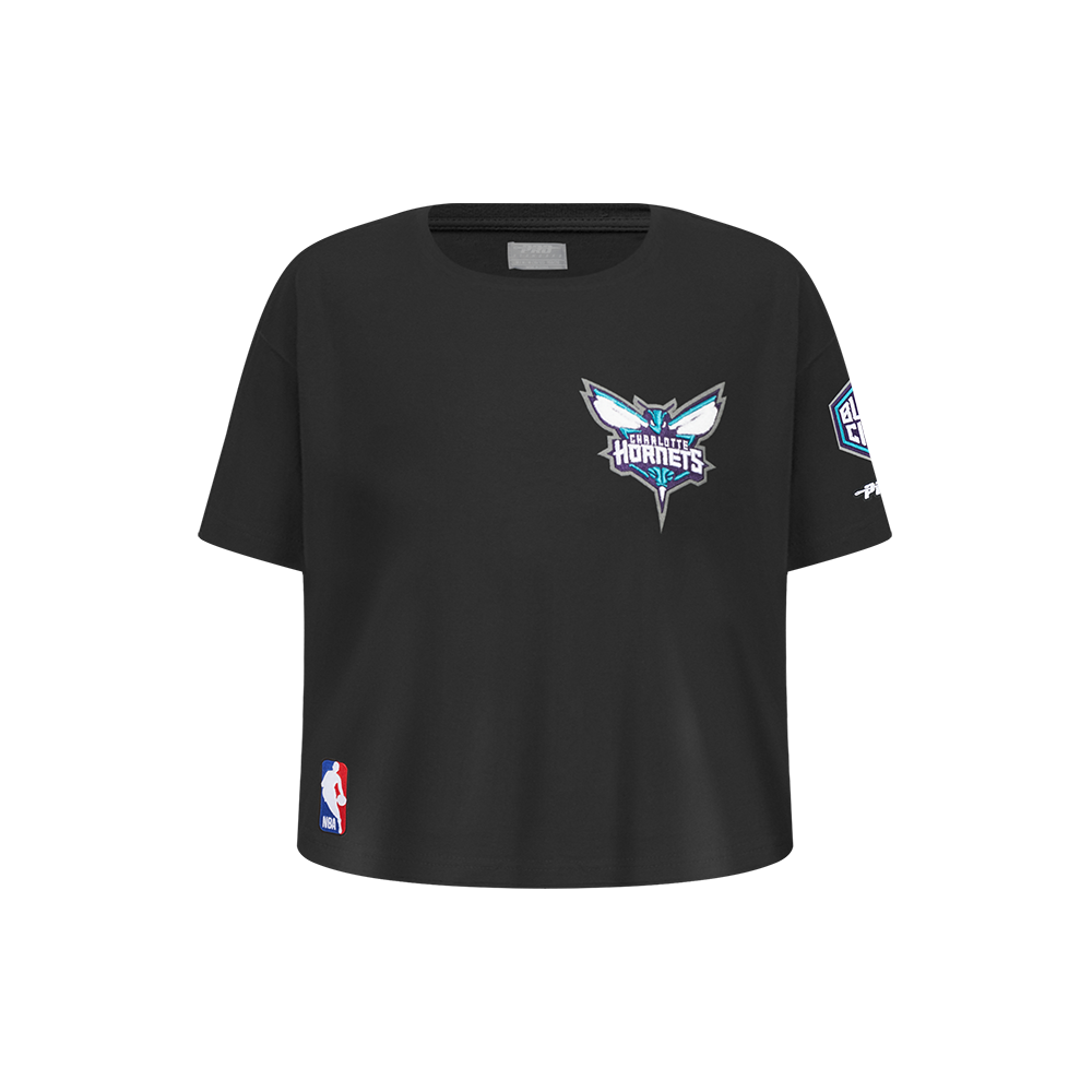 PLAYERA NBA CHARLOTTE HORNETS CLASSIC ESSENTIALS PARA NIÑA