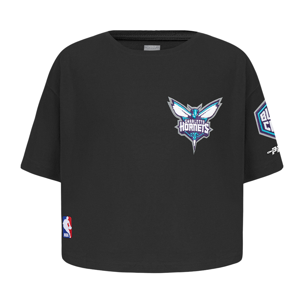 PLAYERA NBA CHARLOTTE HORNETS CLASSIC ESSENTIALS PARA BEBÉ NIÑA