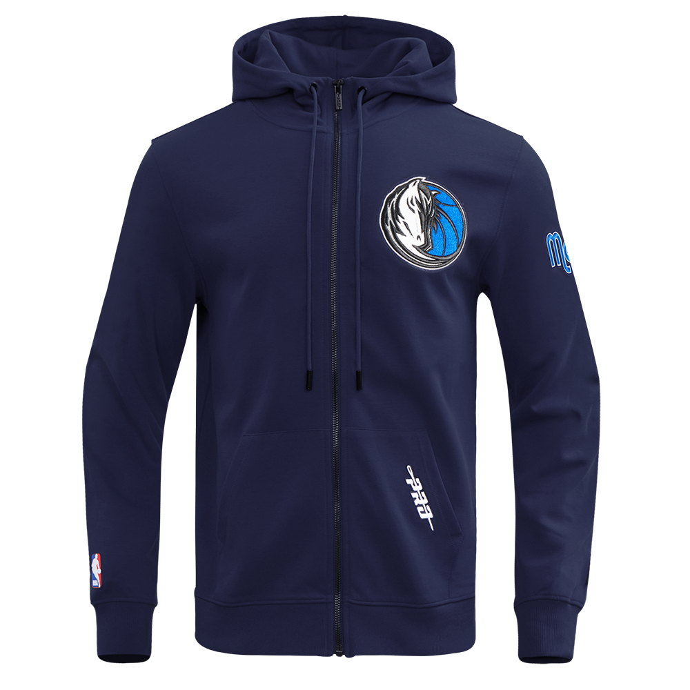 SUDADERA CON CIERRE NBA DALLAS MAVERICKS CLASSIC CHENILLE