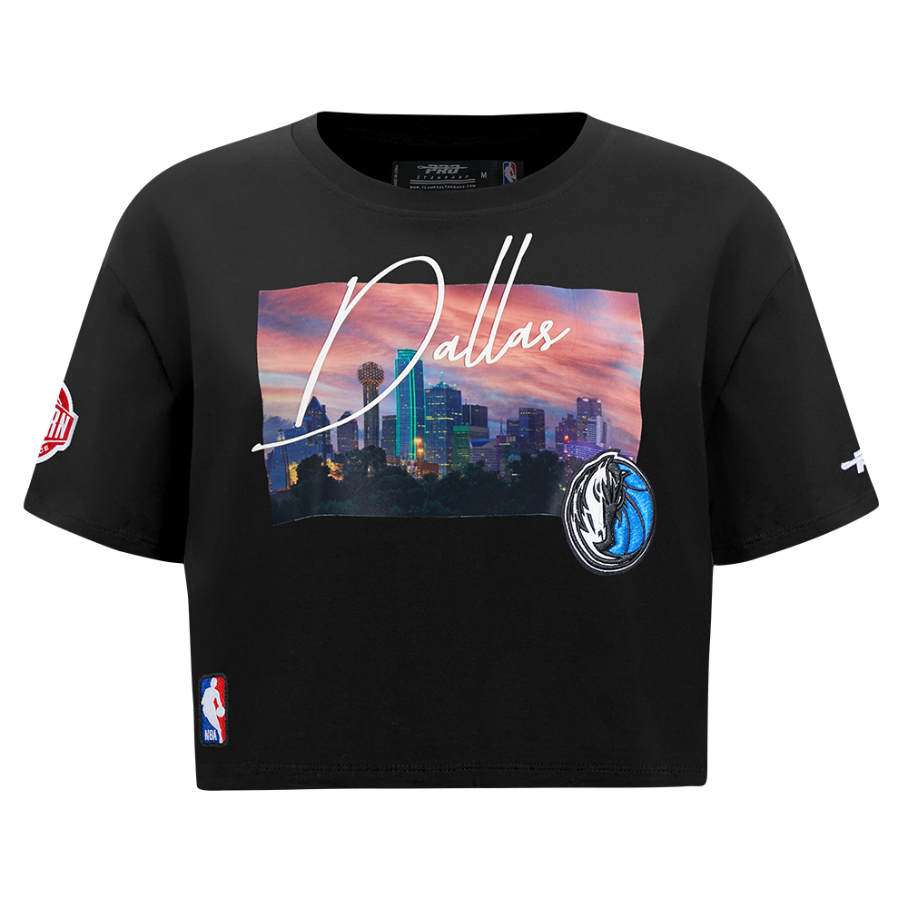 PLAYERA NBA DALLAS MAVERICKS CITY SCAPE PARA MUJER