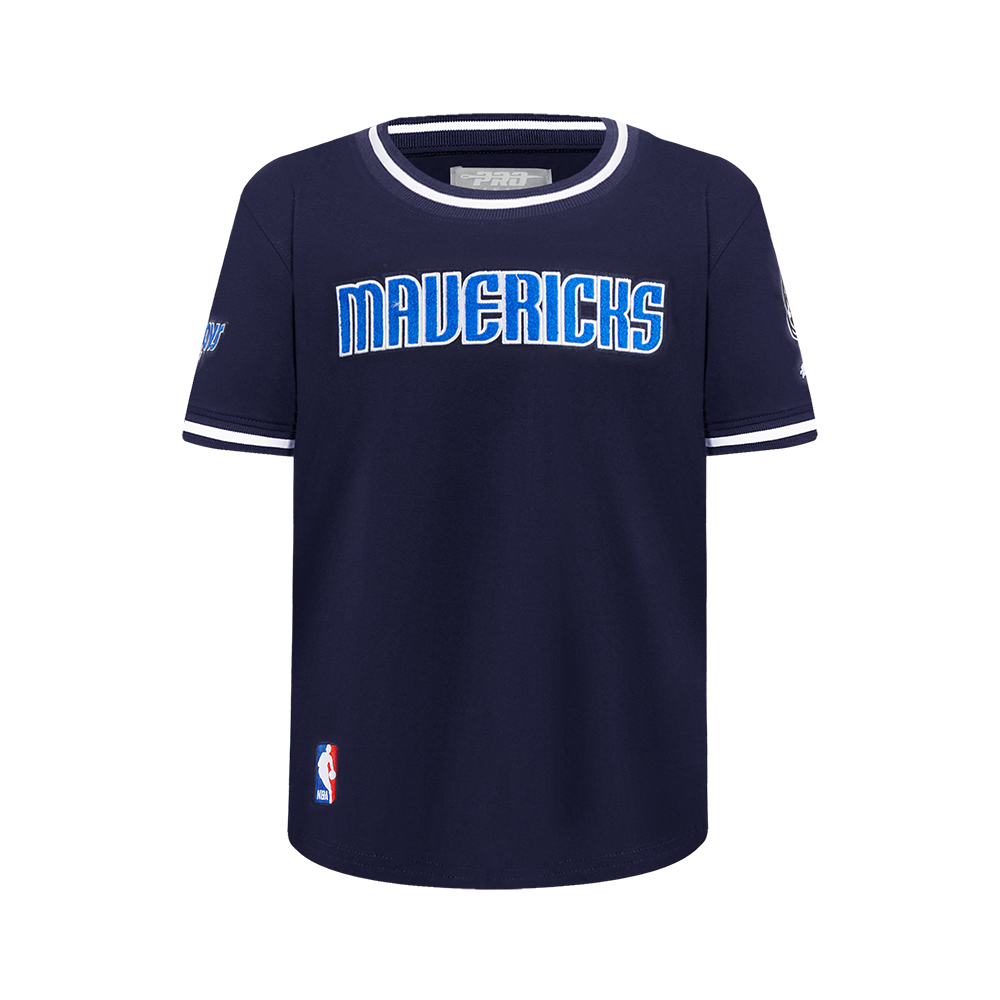 PLAYERA NBA DALLAS MAVERICKS CLASSIC CHENILLE PARA NIÑO JUNIOR