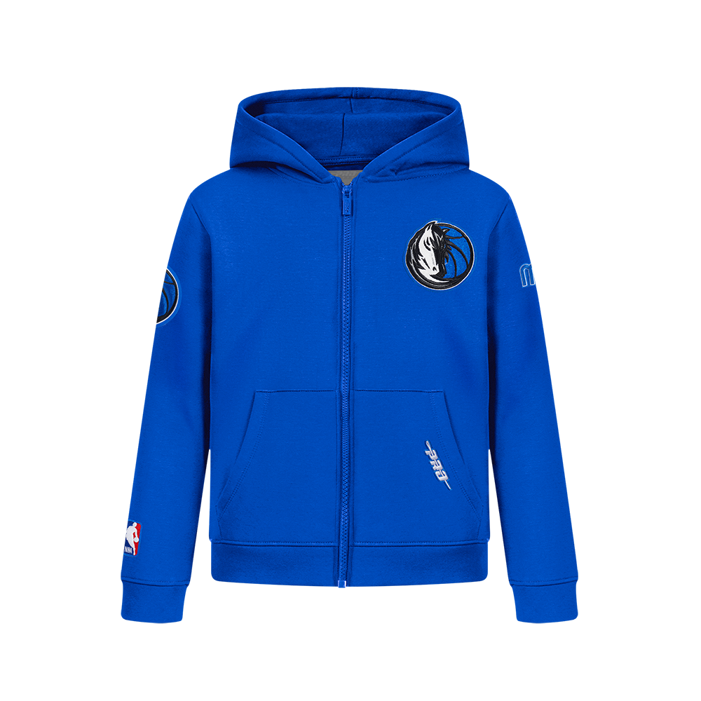 SUDADERA CON CIERRE NBA DALLAS MAVERICKS CLASSIC CHENILLE PARA NIÑO JUNIOR