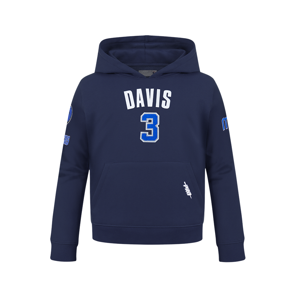 SUDADERA CON GORRO NBA DALLAS MAVERICKS CLASSIC PNN PARA NIÑO JUNIOR