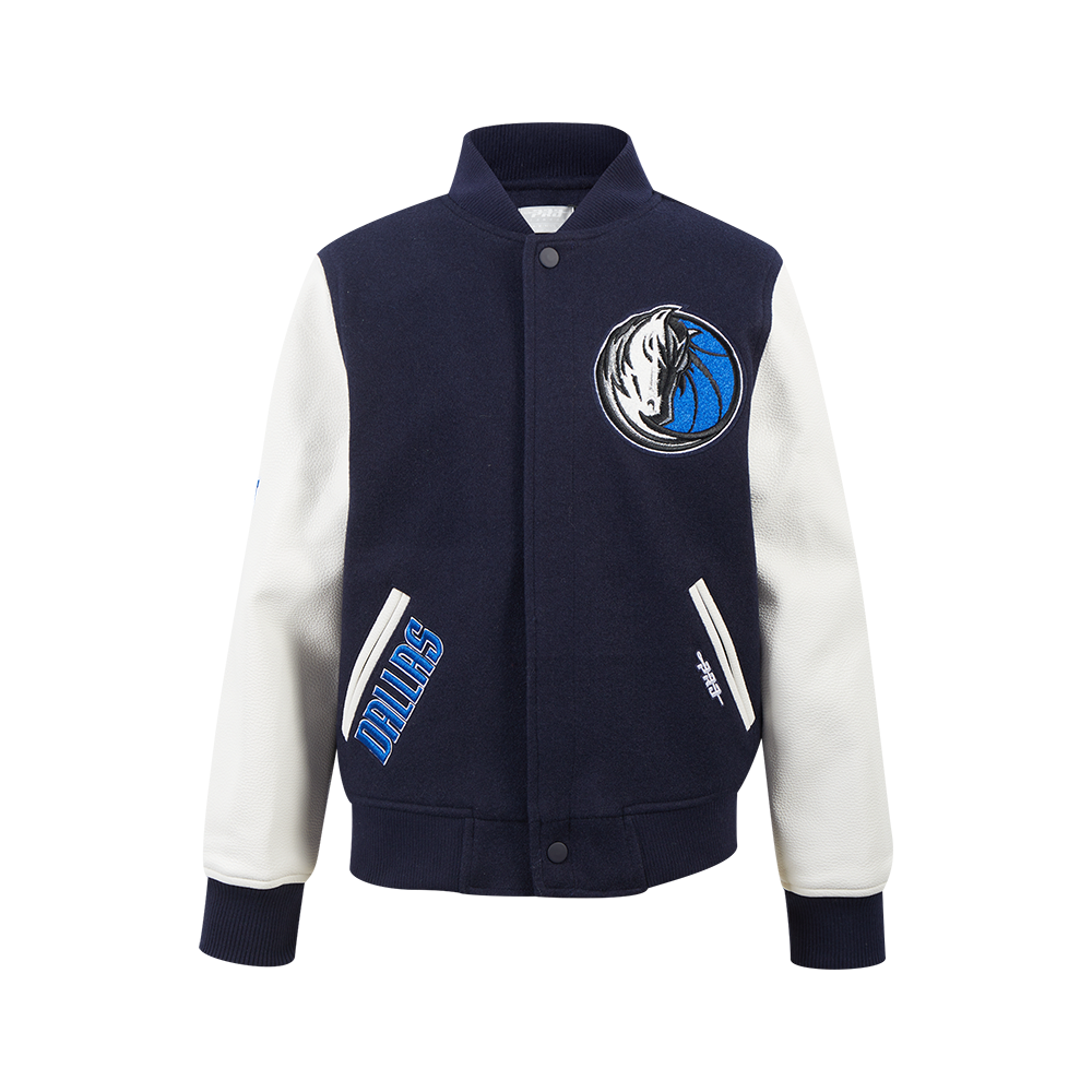 CHAMARRA UNIVERSITARIA NBA DALLAS MAVERICKS CLASSIC CHENILLE PARA NIÑO JUNIOR