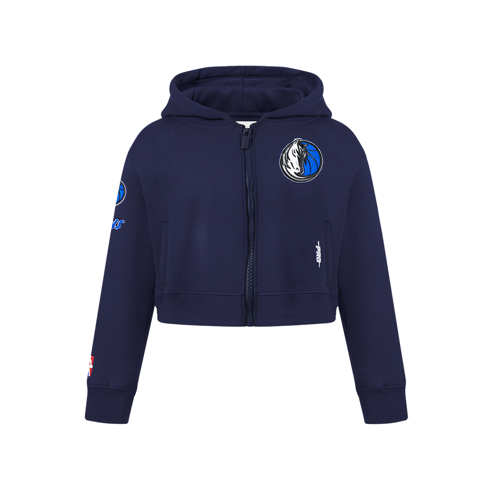 SUDADERA CON CIERRE NBA DALLAS MAVERICKS CLASSIC ESSENTIALS PARA NIÑA JUNIOR