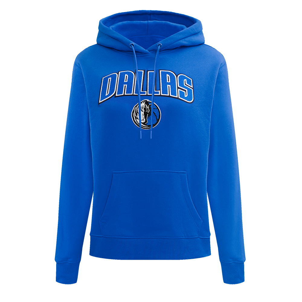 SUDADERA CON GORRO NBA DALLAS MAVERICKS CLASSIC CHENILLE PARA MUJER