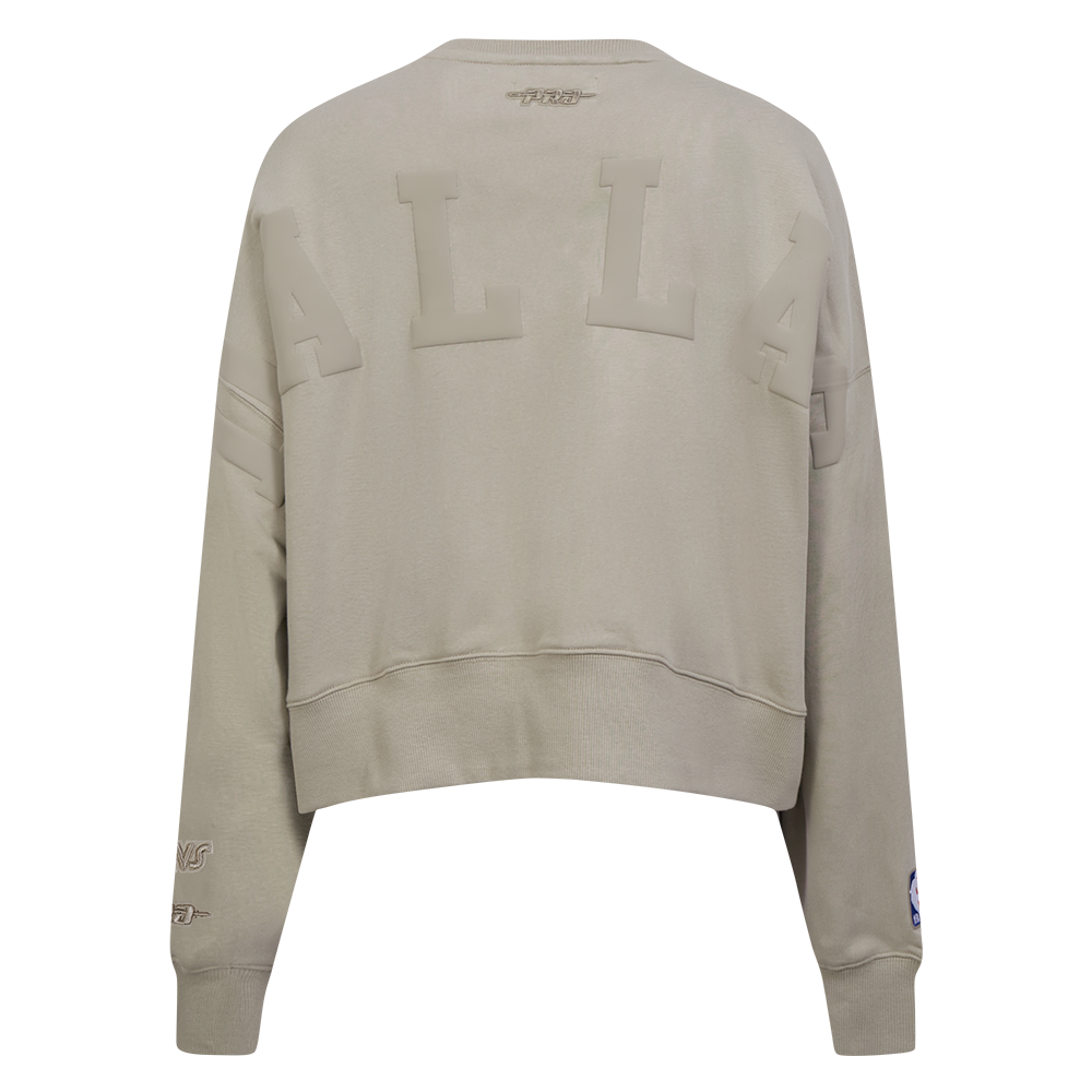 SUDADERA DE CUELLO REDONDO NBA DALLAS MAVERICKS WINGSPAN PARA MUJER