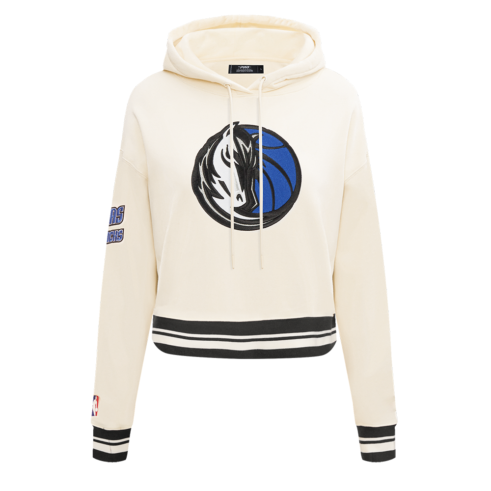 SUDADERA CON GORRO NBA DALLAS MAVERICKS RETRO CLASSICS PARA MUJER