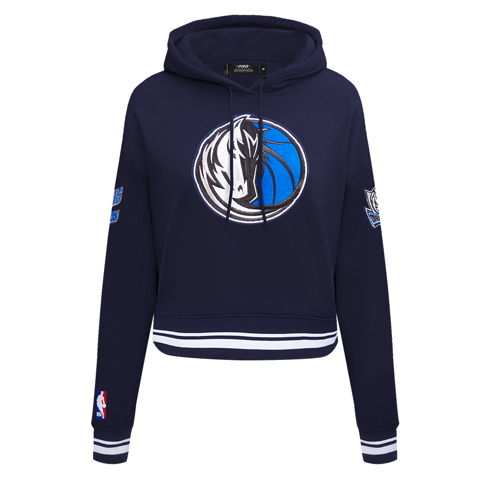 SUDADERA CON GORRO NBA DALLAS MAVERICKS RETRO CLASSICS PARA MUJER