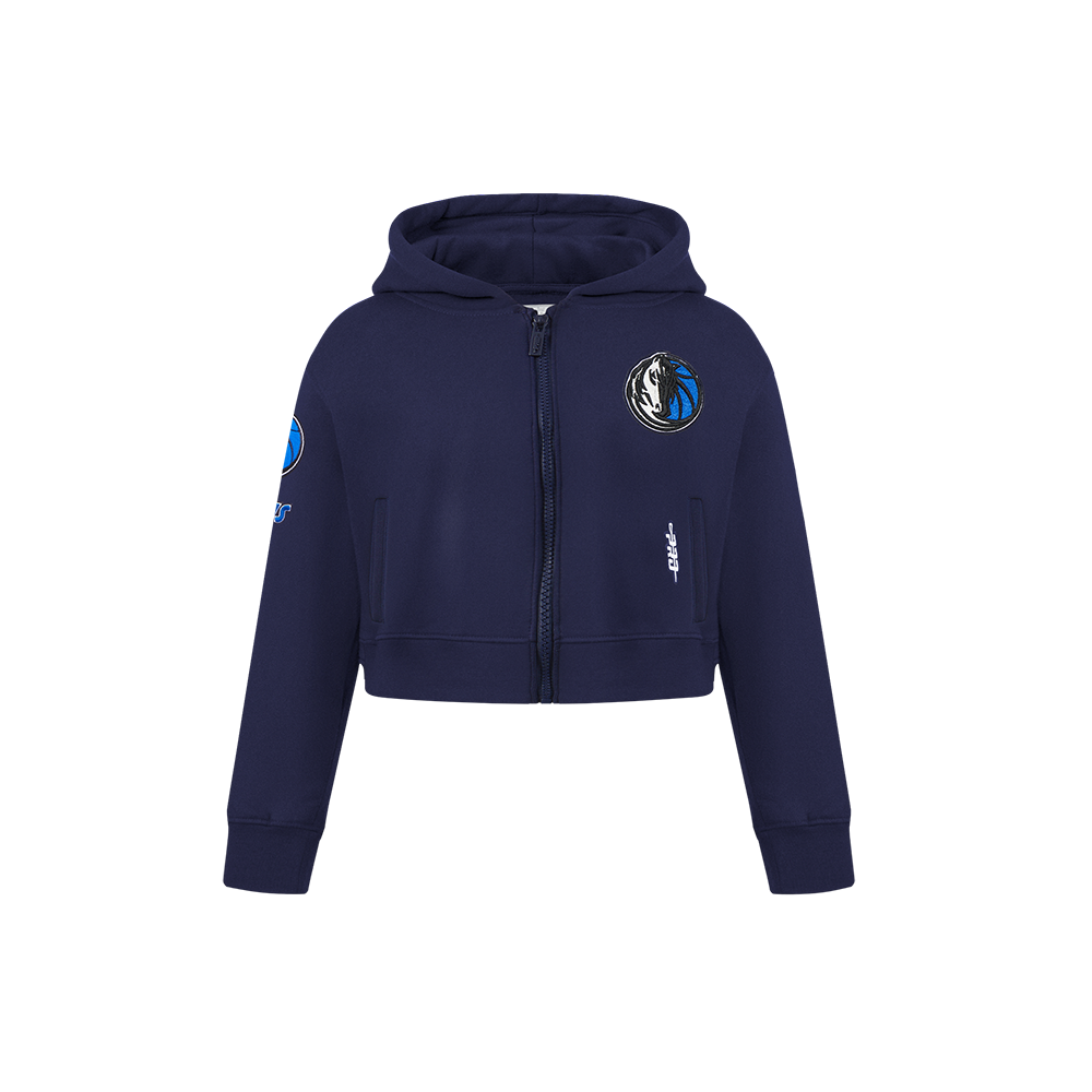 SUDADERA CON CIERRE NBA DALLAS MAVERICKS CLASSIC ESSENTIALS PARA NIÑA