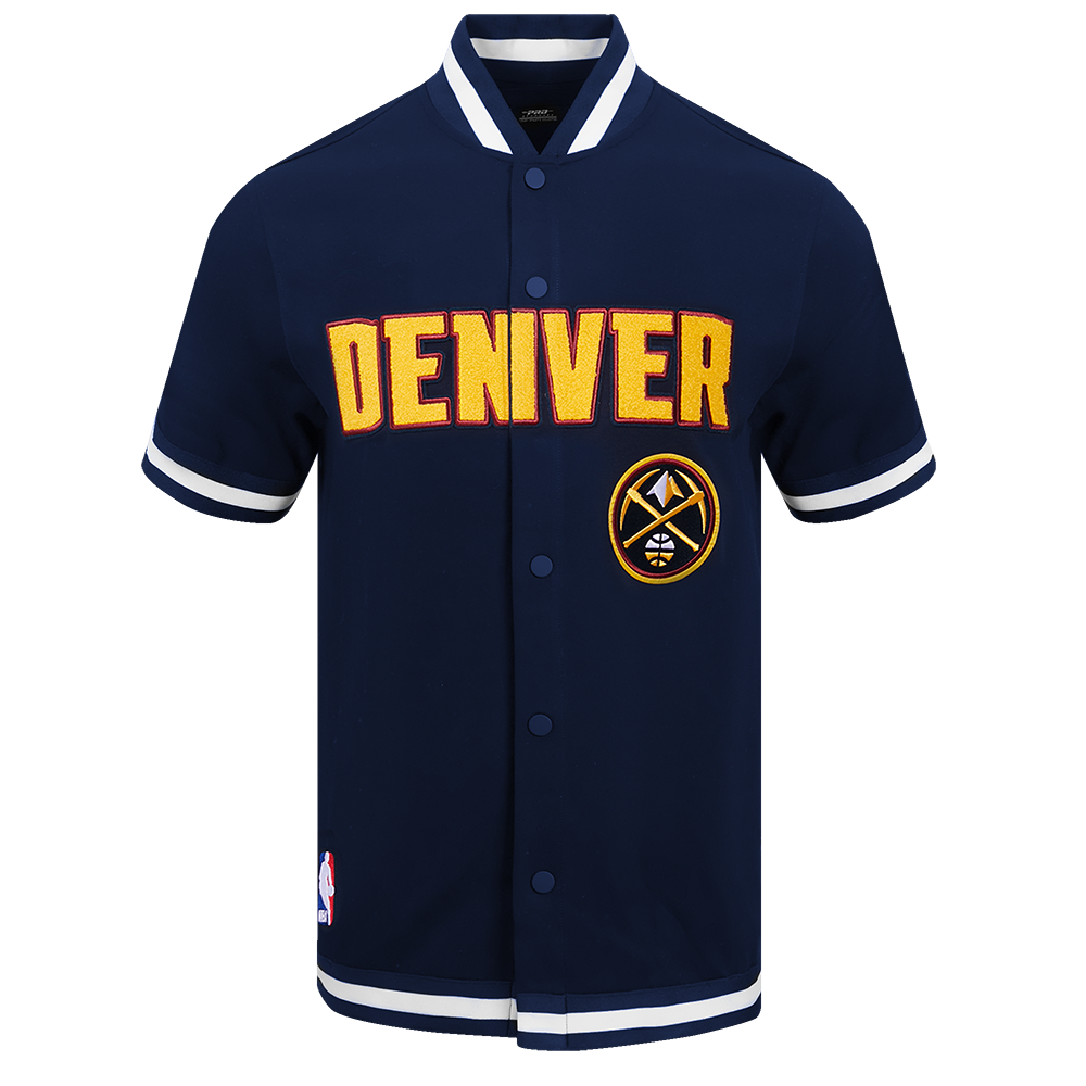 SOBRECAMISA DE MANGA CORTA NBA DENVER NUGGETS CLASSIC CHENILLE