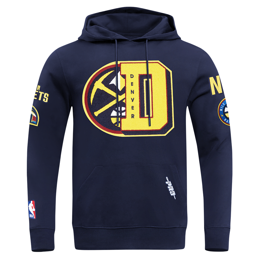 SUDADERA CON GORRO NBA DENVER NUGGETS MASH UP
