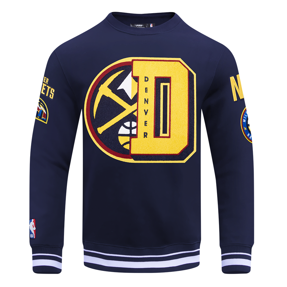 SUDADERA DE CUELLO REDONDO NBA DENVER NUGGETS MASH UP