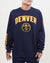 SUDADERA DE CUELLO REDONDO NBA DENVER NUGGETS CLASSIC BRISTLE