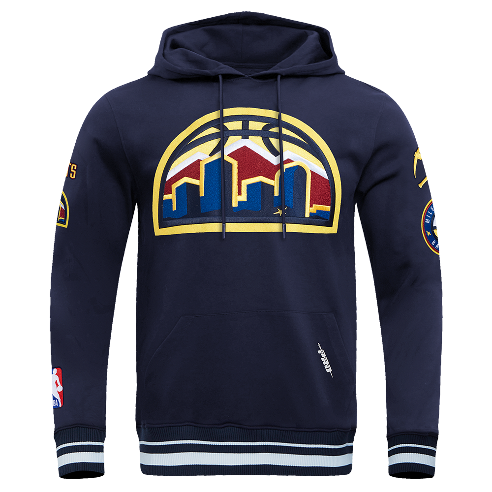 SUDADERA CON GORRO NBA DENVER NUGGETS RETRO CLASSICS
