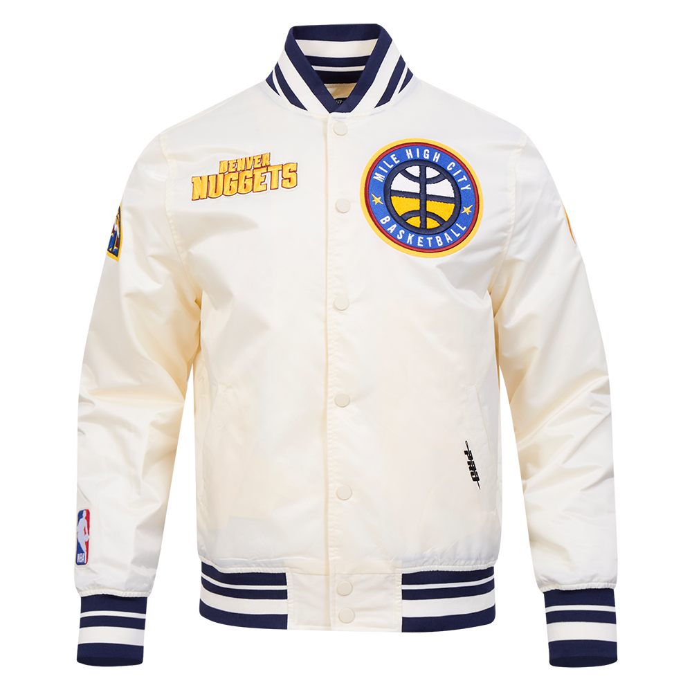 CHAMARRA DE SATÍN NBA DENVER NUGGETS RETRO CLASSICS