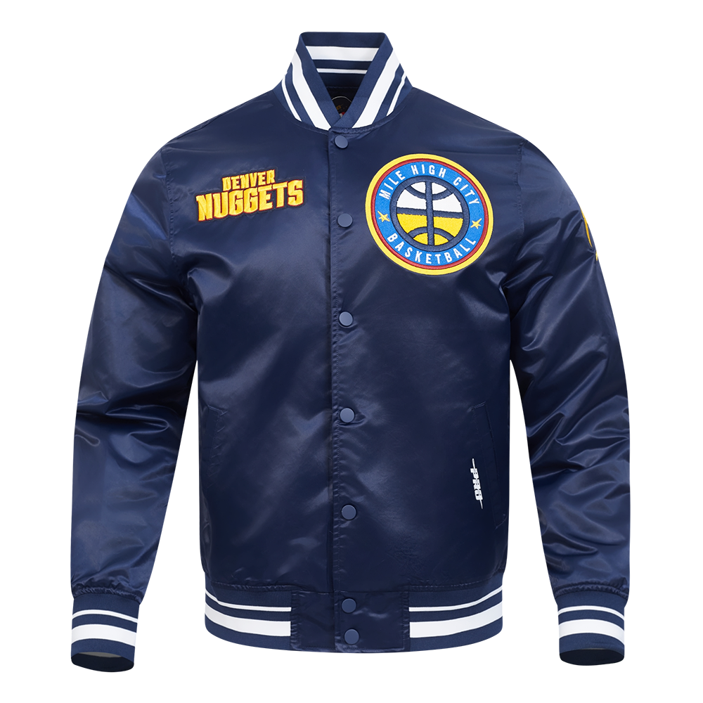 CHAMARRA DE SATÍN NBA DENVER NUGGETS RETRO CLASSICS
