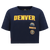 PLAYERA NBA DENVER NUGGETS RETRO CLASSICS PARA MUJER