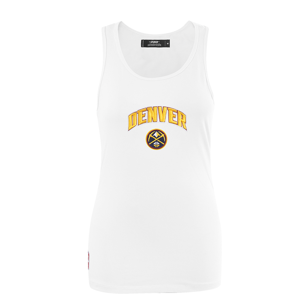 PLAYERA DE TIRANTES DE CORTE RELAJADO NBA DENVER NUGGETS CLASSIC ESSENTIALS PARA MUJER