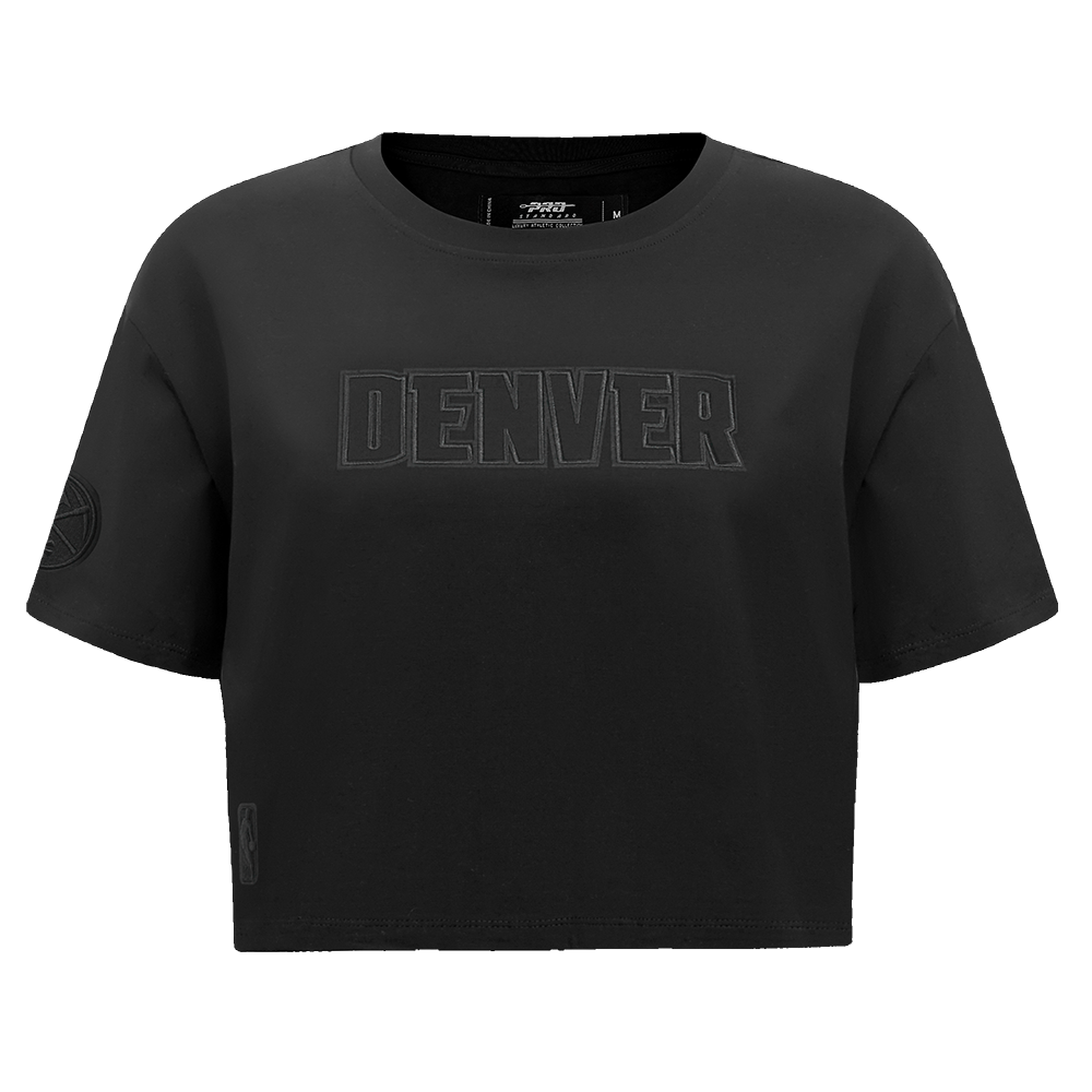 PLAYERA CROP NBA DENVER NUGGETS NEUTRAL PARA MUJER