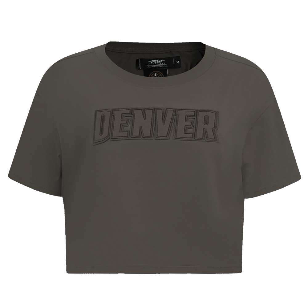 PLAYERA CROP NBA DENVER NUGGETS NEUTRAL PARA MUJER