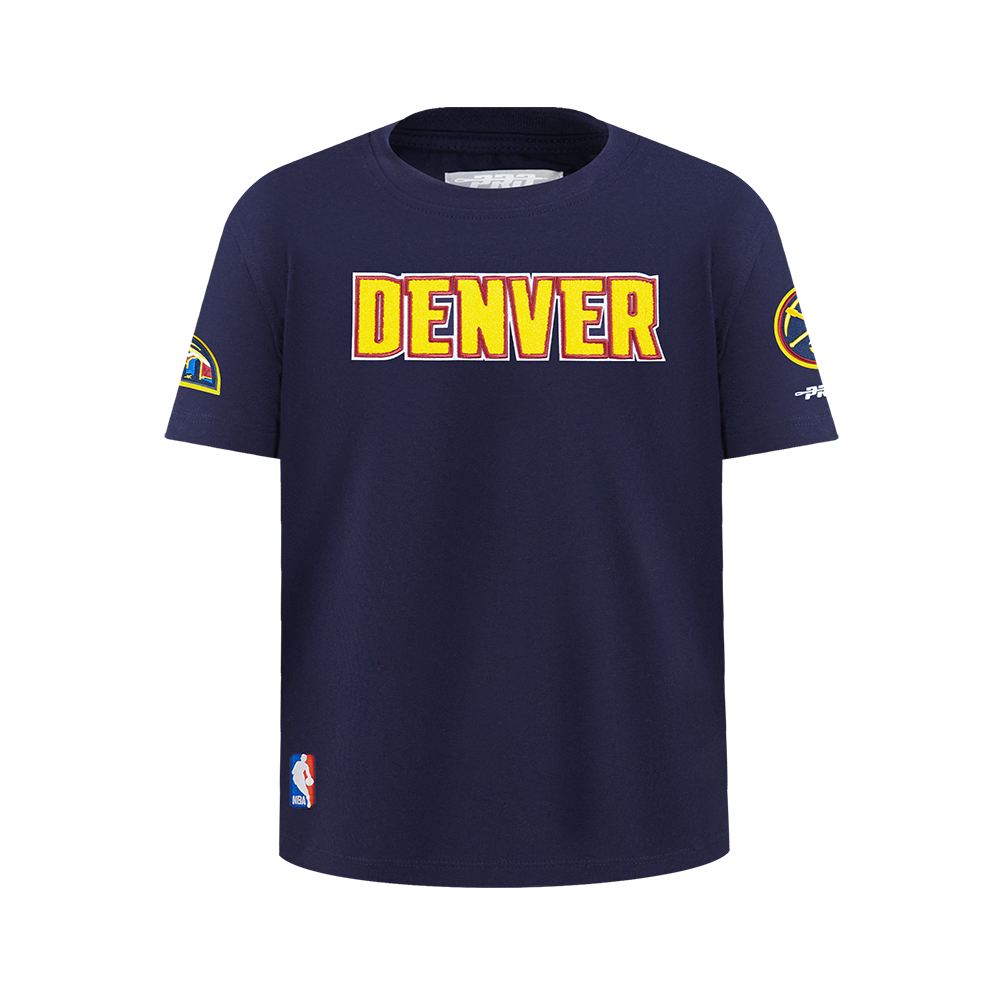 PLAYERA NBA DENVER NUGGETS CLASSIC CHENILLE PARA NIÑO JUNIOR