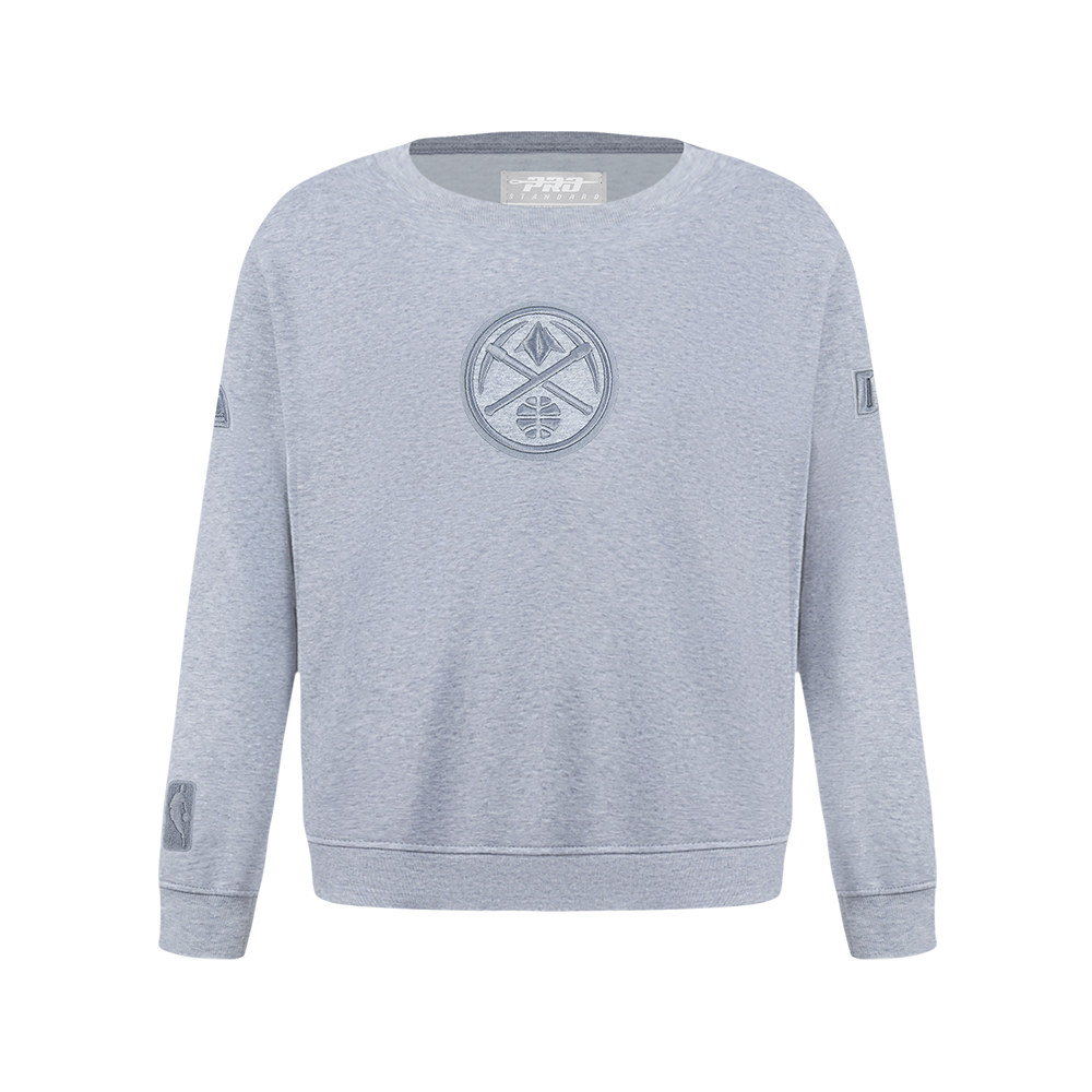 SUDADERA DE CUELLO REDONDO NBA DENVER NUGGETS NEUTRAL PARA NIÑO JUNIOR