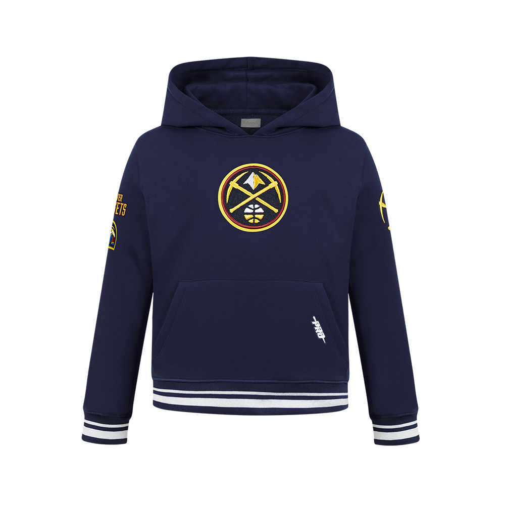 SUDADERA CON GORRO NBA DENVER NUGGETS RETRO CLASSICS PARA NIÑO JUNIOR