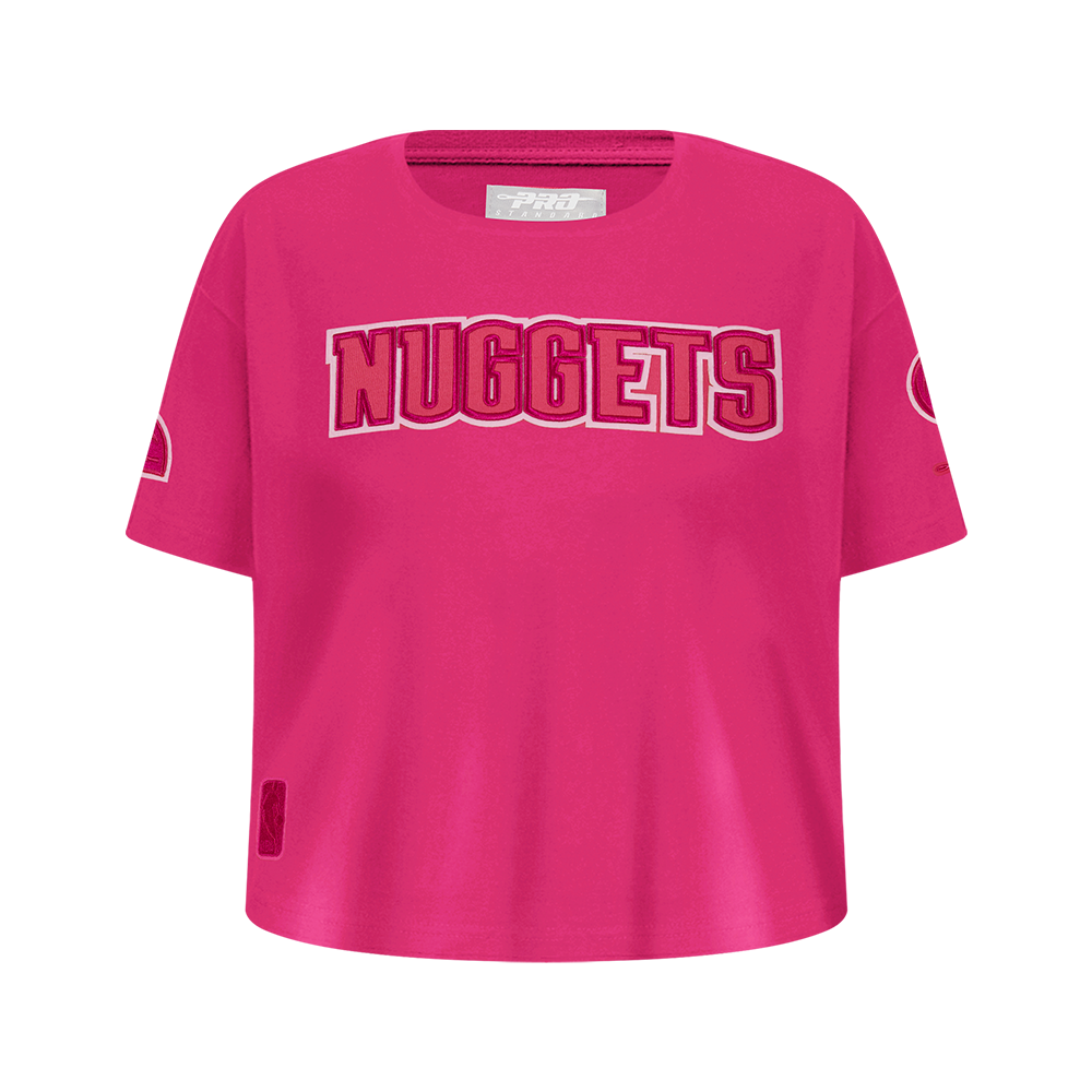 PLAYERA NBA DENVER NUGGETS CLASSIC TRIPLE PINK PARA NIÑA JUNIOR