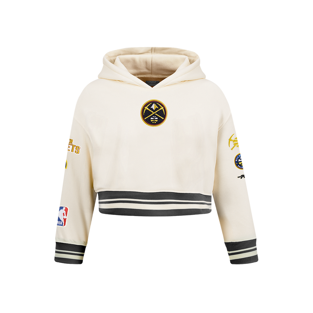 SUDADERA CON GORRO NBA DENVER NUGGETS RETRO CLASSICS PARA NIÑA JUNIOR