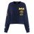 SUDADERA DE CUELLO REDONDO NBA DENVER NUGGETS OLD ENGLISH PARA MUJER