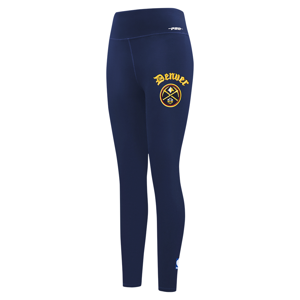 LEGGINGS NBA DENVER NUGGETS OLD ENGLISH PARA MUJER