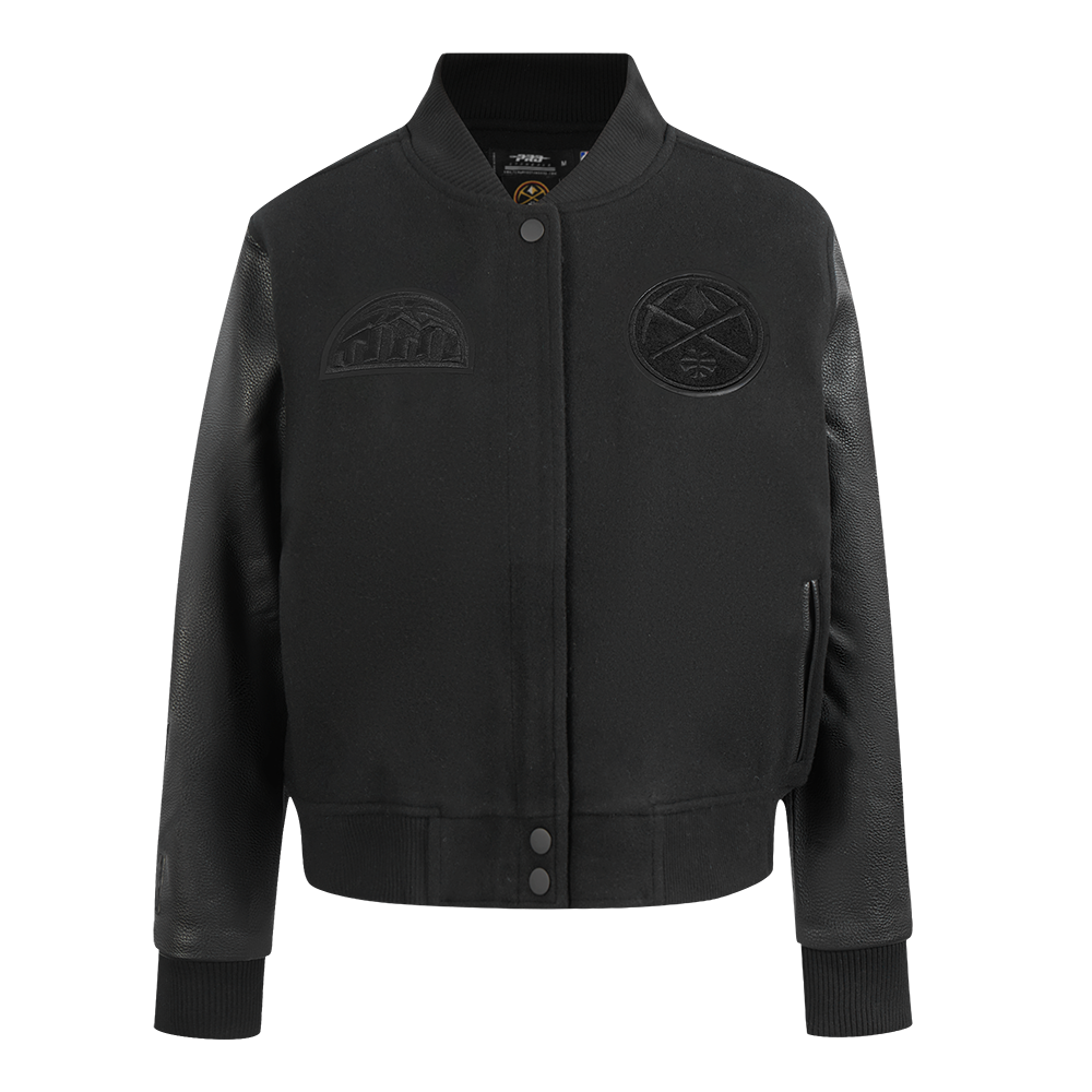 CHAMARRA UNIVERSITARIA NBA DENVER NUGGETS CLASSIC 3BK PARA MUJER