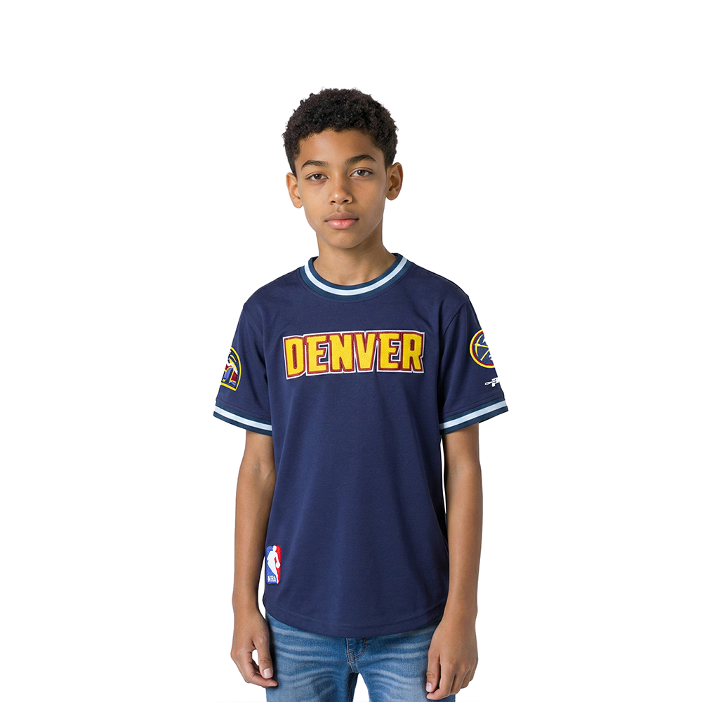 PLAYERA NBA DENVER NUGGETS CLASSIC CHENILLE PARA NIÑO