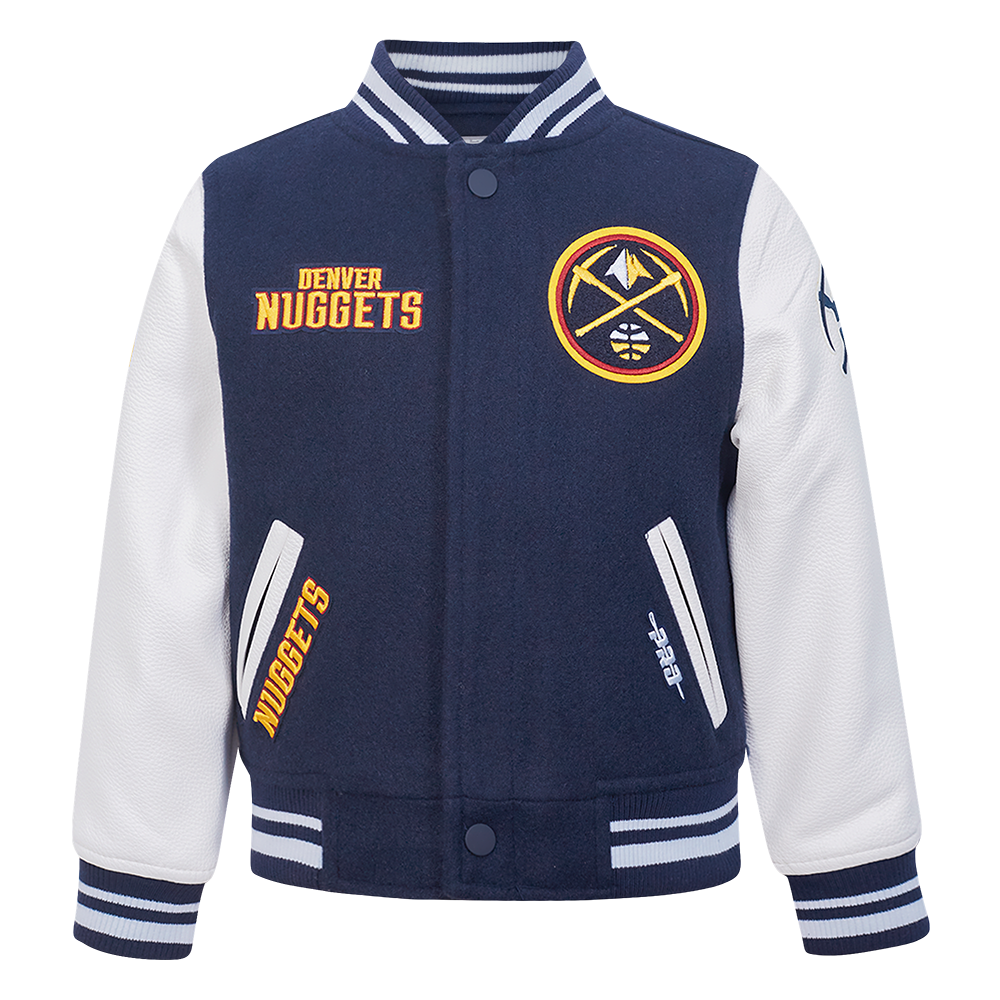 CHAMARRA UNIVERSITARIA NBA DENVER NUGGETS RETRO CLASSICS PARA NIÑO
