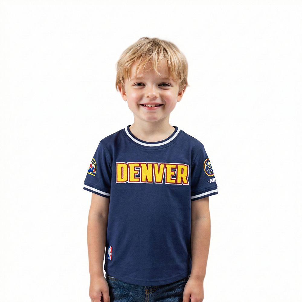 PLAYERA NBA DENVER NUGGETS CLASSIC CHENILLE PARA BEBÉ NIÑO
