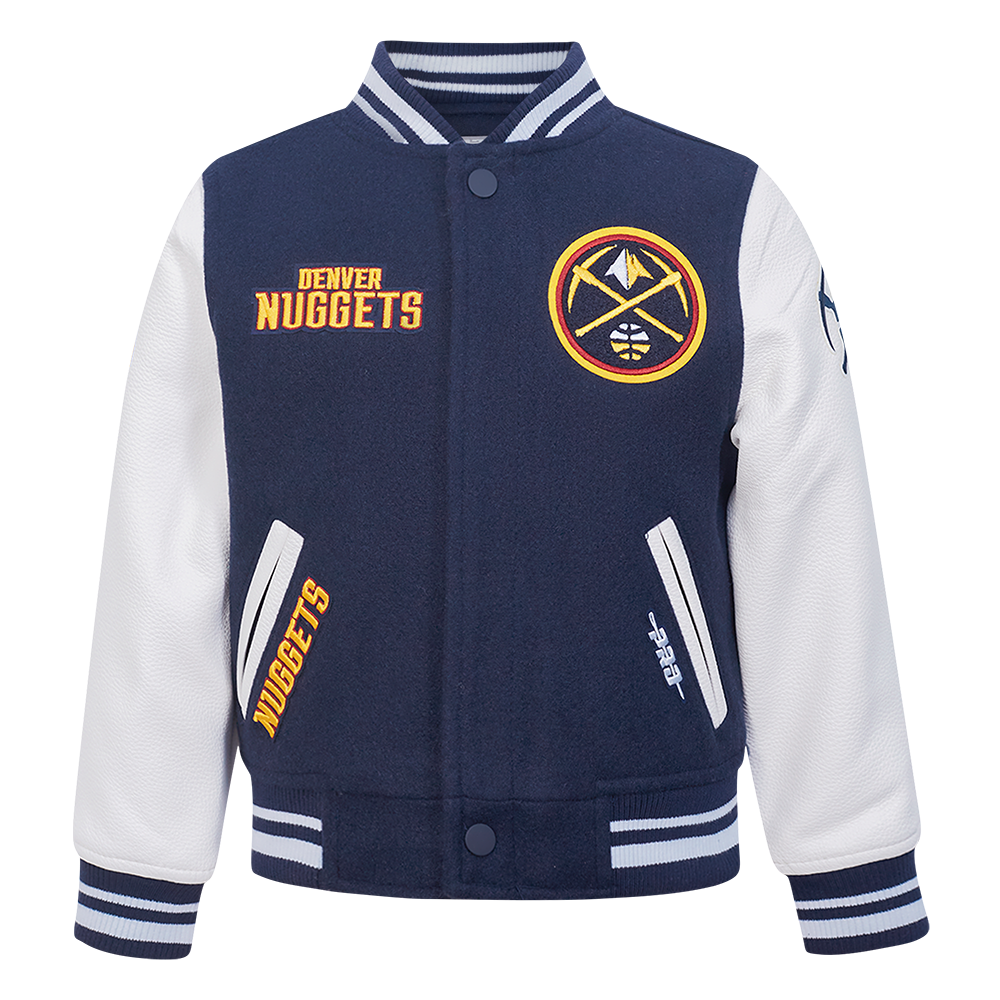 CHAMARRA UNIVERSITARIA NBA DENVER NUGGETS RETRO CLASSICS PARA BEBÉ NIÑO