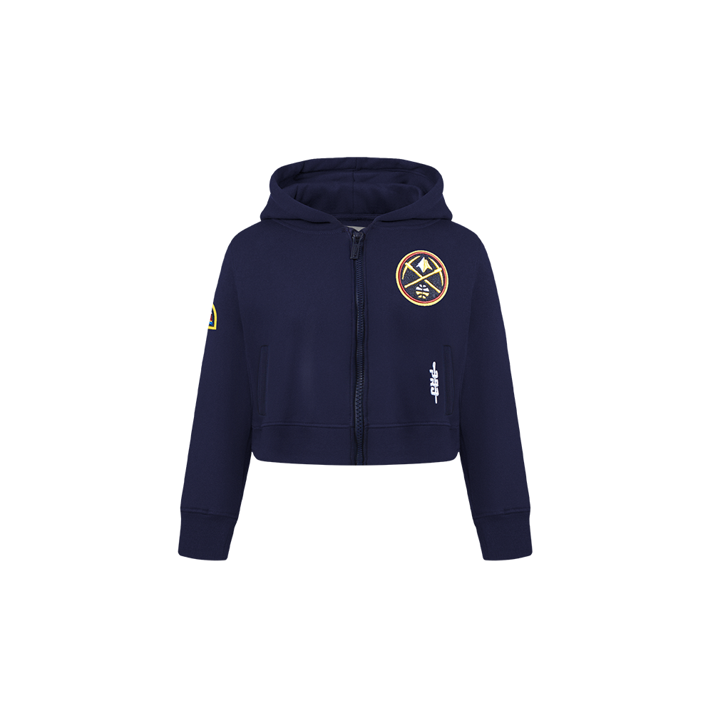 SUDADERA CON CIERRE NBA DENVER NUGGETS CLASSIC ESSENTIALS PARA BEBÉ NIÑA